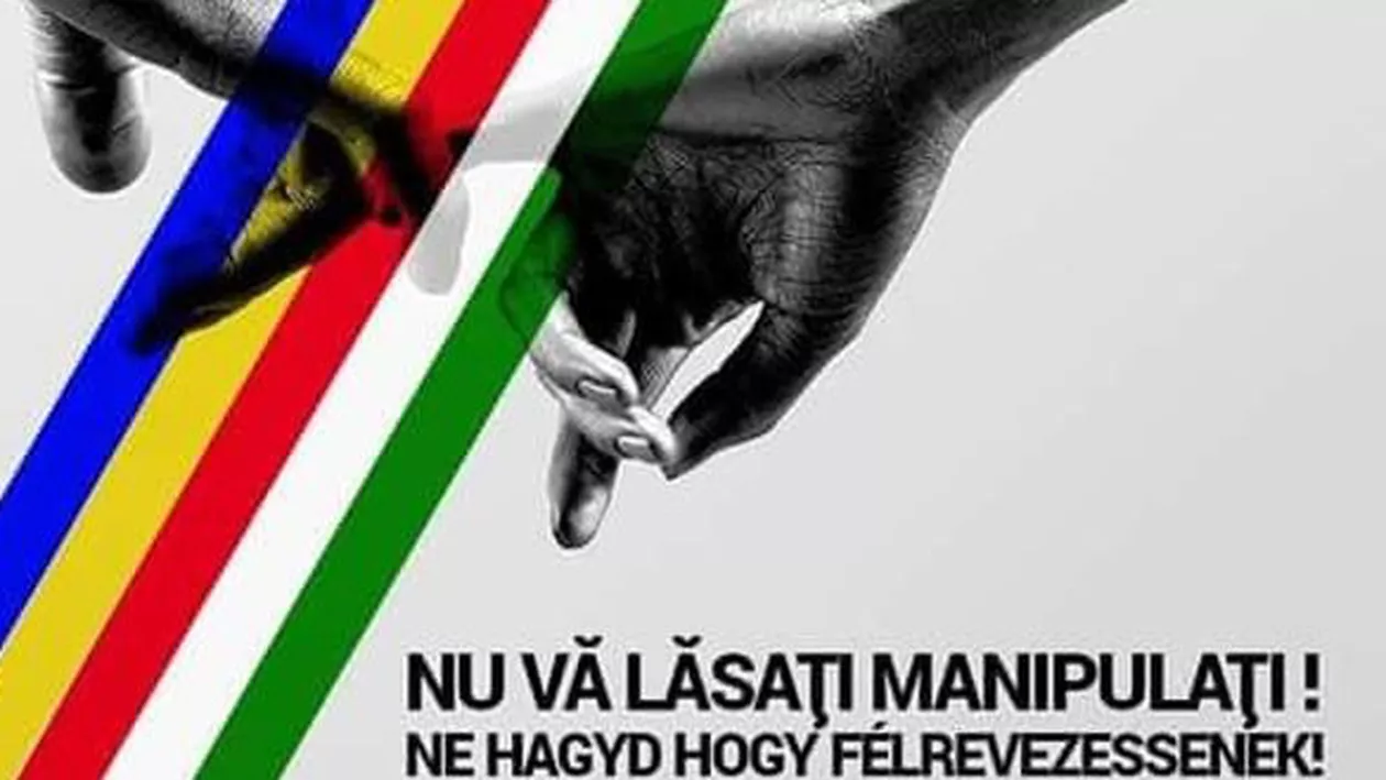 Maghiarii din Cluj au protestat împotriva UDMR: PSD e DUȘMANUL COMUN al tuturor românilor! (VIDEO)