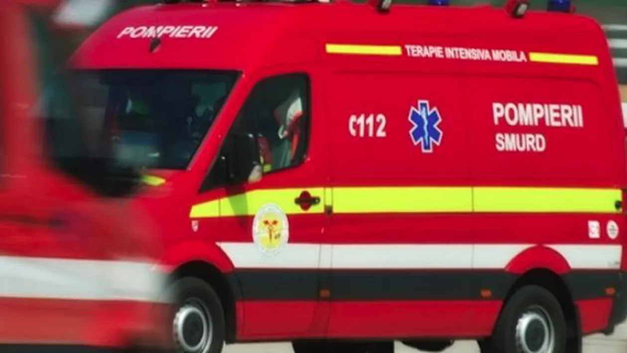 Iași: O femeie a fost cuprinsă de flăcări, după ce o sticlă de diluant i-a explodat în față
