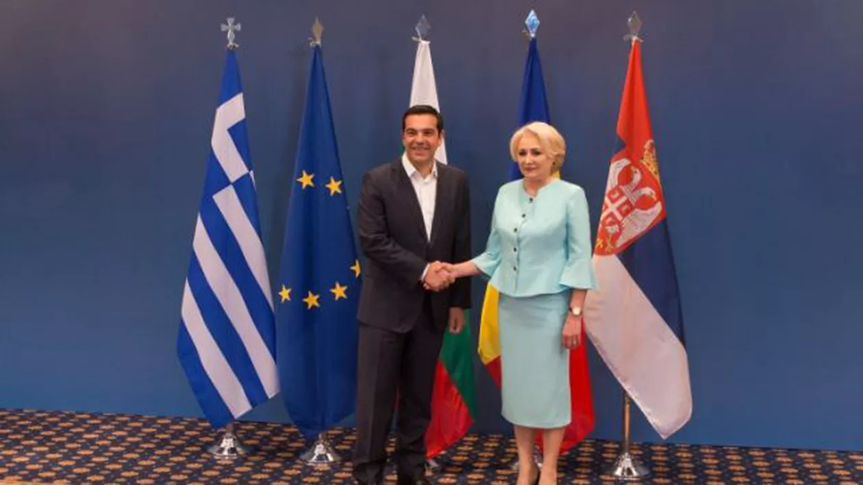 Viorica Dăncilă la Salonic. Ce le-a transmis premierul român lui Tsipras, Borisov şi Vucic (FOTO, VIDEO)