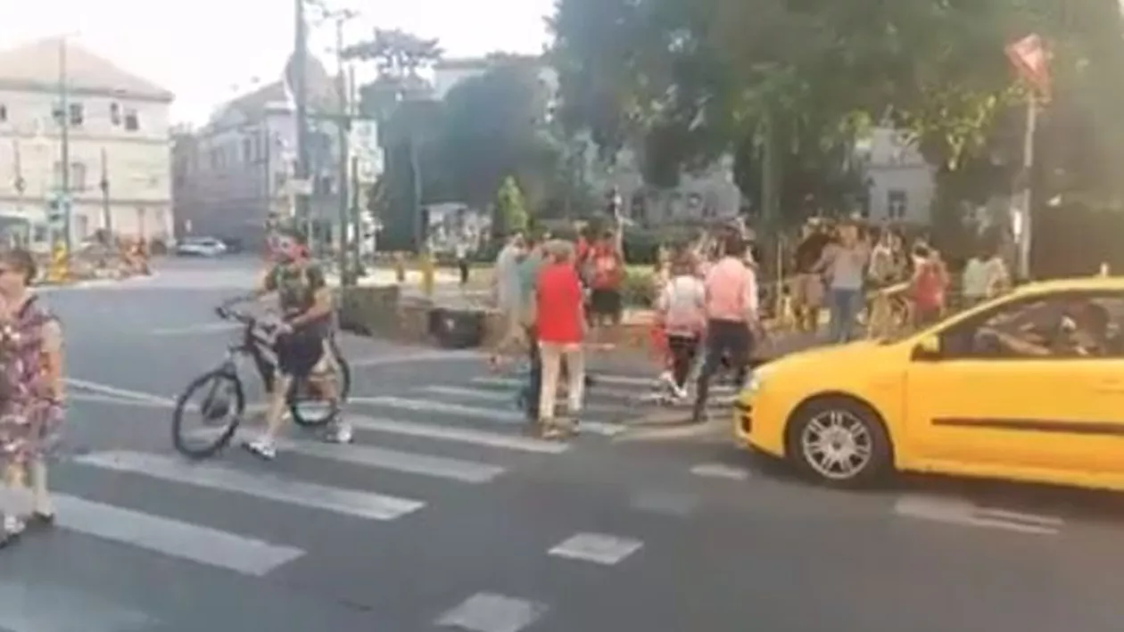 'Operațiunea zebra', declanșată la Timișoara: Dacă ei suspendă democraţia, noi blocăm România (VIDEO)