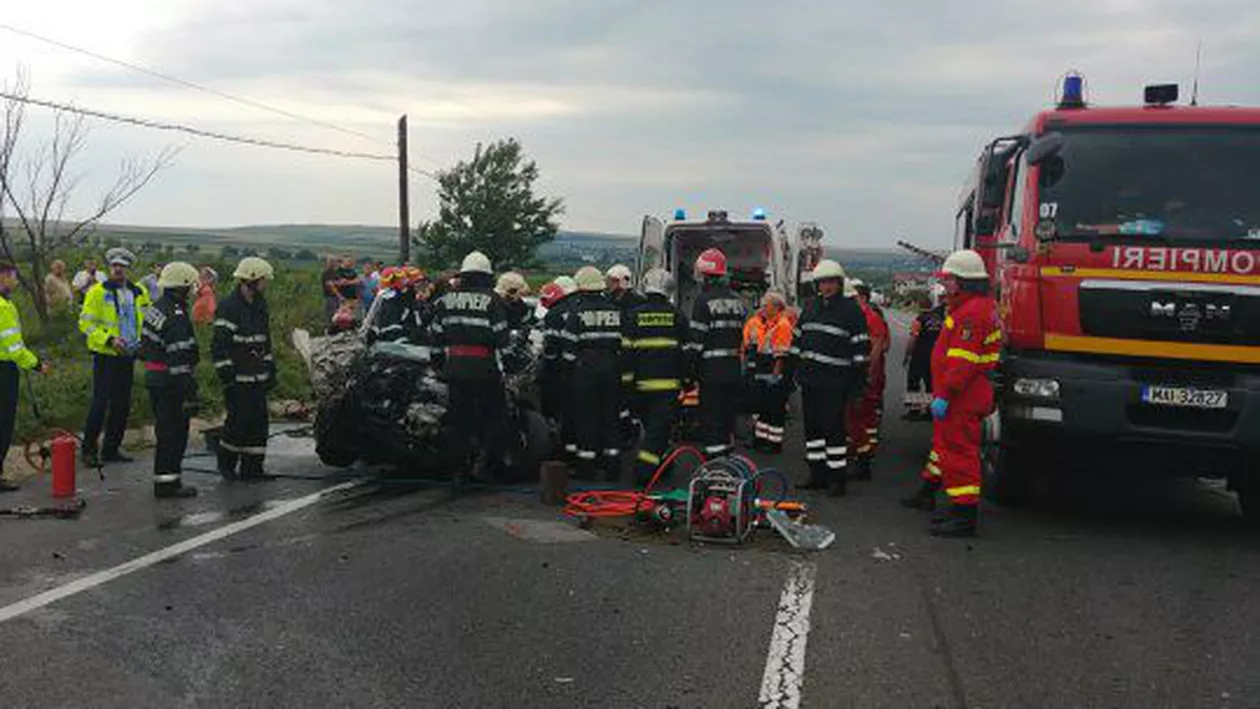 CARNAGIU ÎN IAȘI! Al doilea ACCIDENT CUMPLIT în decurs de doar câteva ore. A fost activat CODUL ROȘU de intervenție