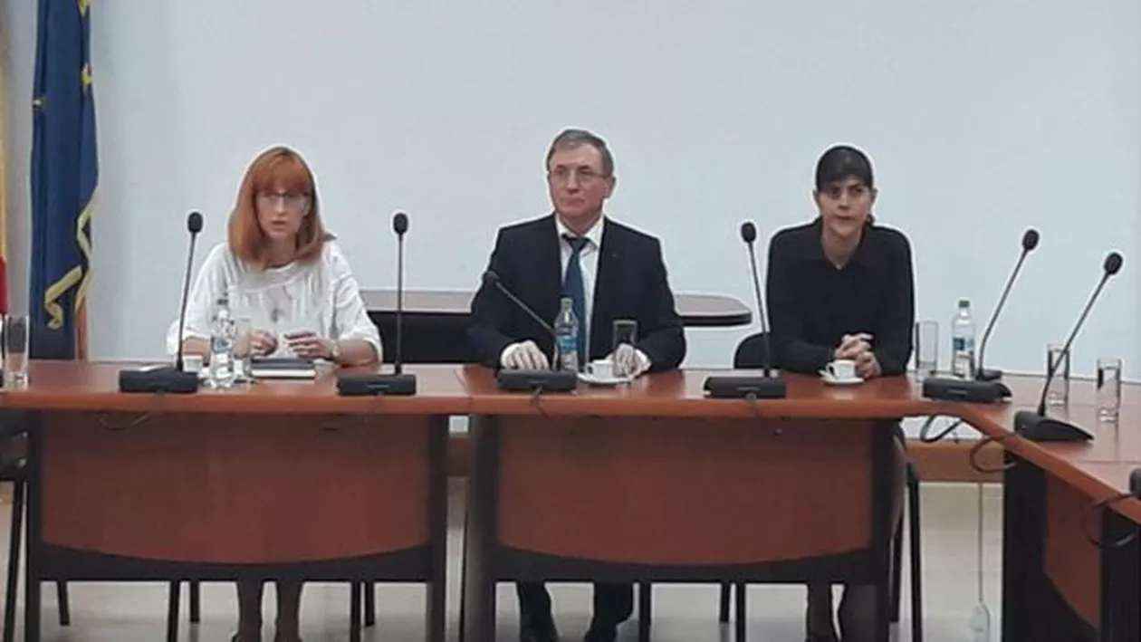 Laura Codruța Kovesi, prezentă la DNA la instalarea Ancăi Jurma în fruntea instituției: Aceasta a refuzat, însă, să apară în fața presei (FOTO)