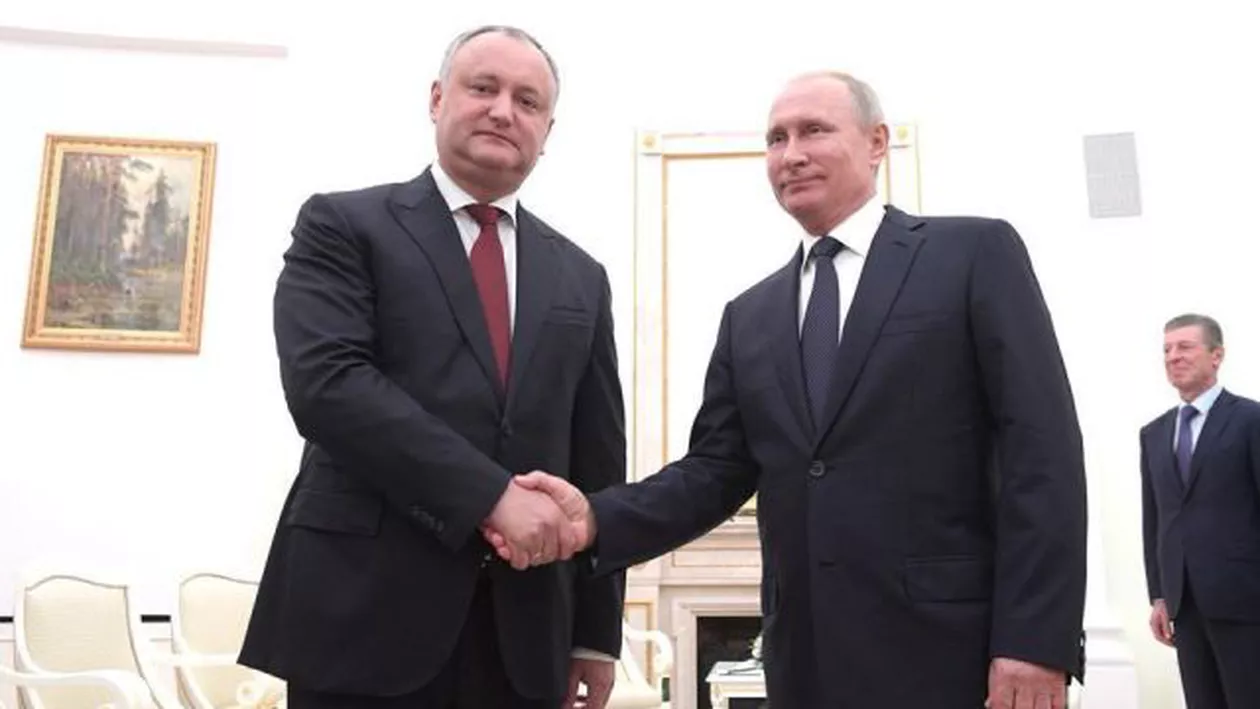 Igor Dodon, întâlnire cu Vladimir Putin, la Moscova. Ce au discutat cei doi (FOTO)