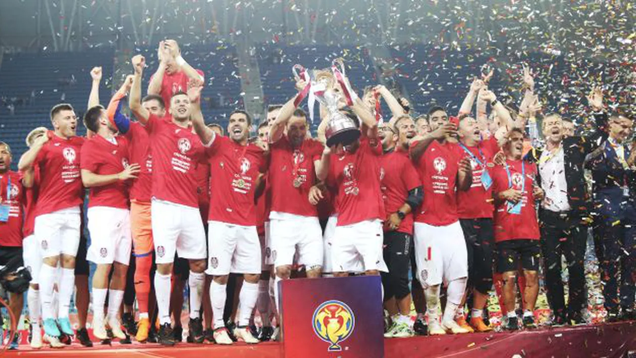 CFR Cluj a câştigat pentru a treia oară Supercupa României, după 1-0 cu CSU Craiova (FOTO)