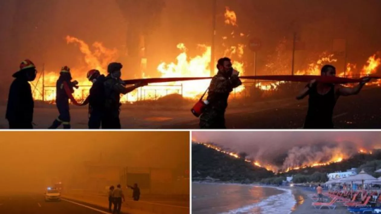 Premierul elen Alexis Tsipras confirmă ipoteza cea mai cruntă: Există indicii că incendiile din Grecia au fost provocate 