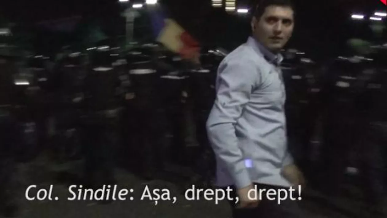 Teleormăneanul pus de Carmen Dan șef la Jandarmerie i-a coordonat personal pe jandarmi la protestul din 10 august (VIDEO)