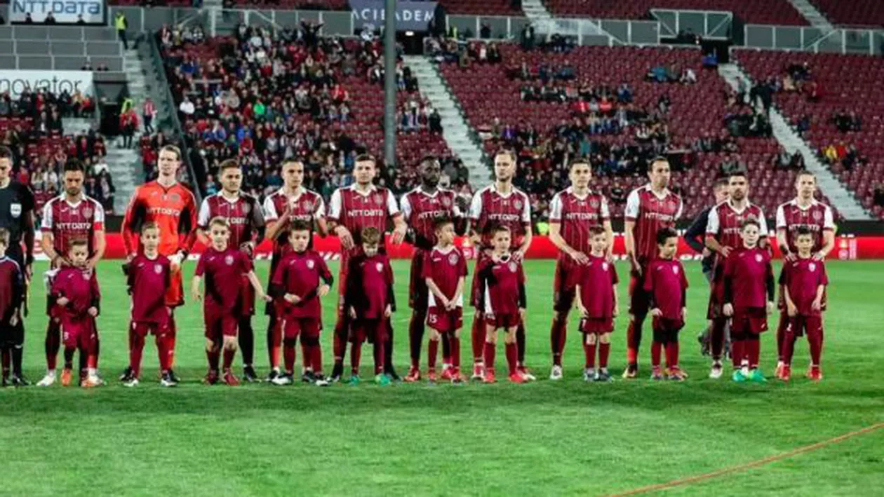 Înfrângere umilitoare pentru CFR Cluj: Campiona României a fost învinsă clar de cea a Luxemburgului