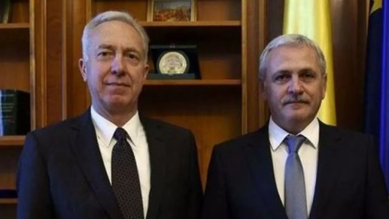 Ambasadorul SUA, în biroul lui Dragnea de la Parlament
