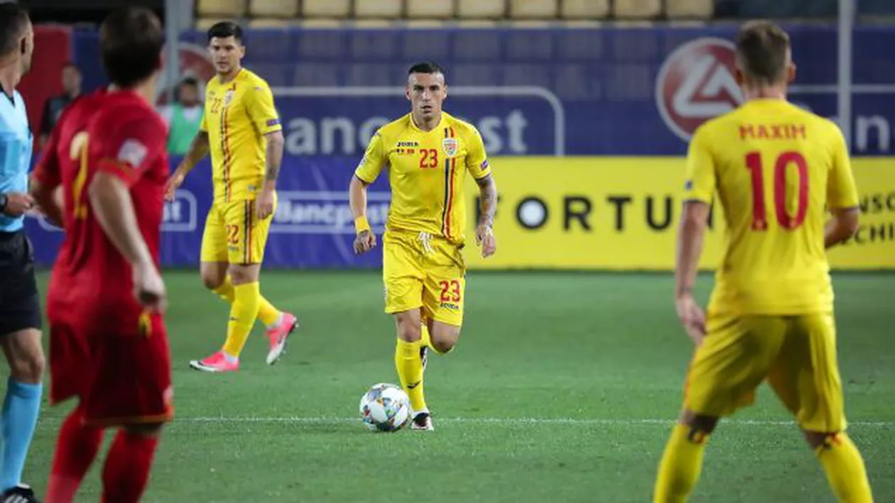 Naţionala de fotbal a României, dezamăgire CRUNTĂ în primul meci de la Liga Naţiunilor: REMIZĂ ALBĂ cu Muntenegru, care a jucat cu un om în minus (FOTO)