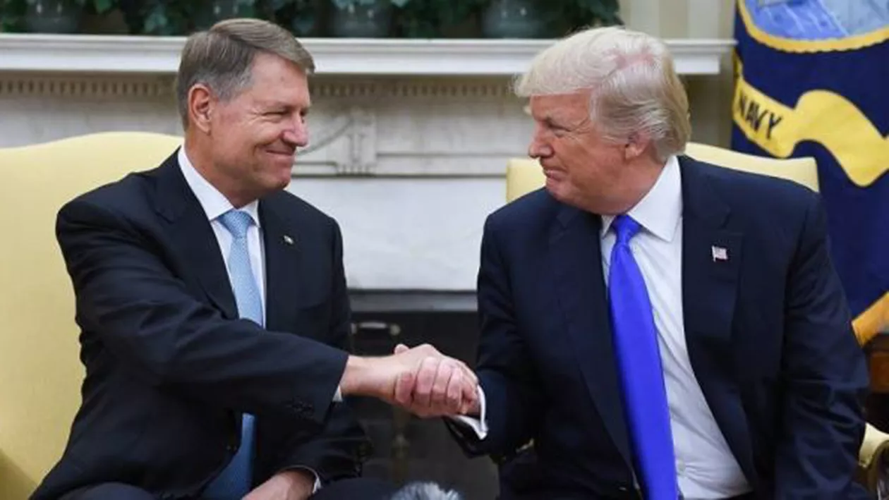 Klaus Iohannis se întâlnește luni cu Donald Trump