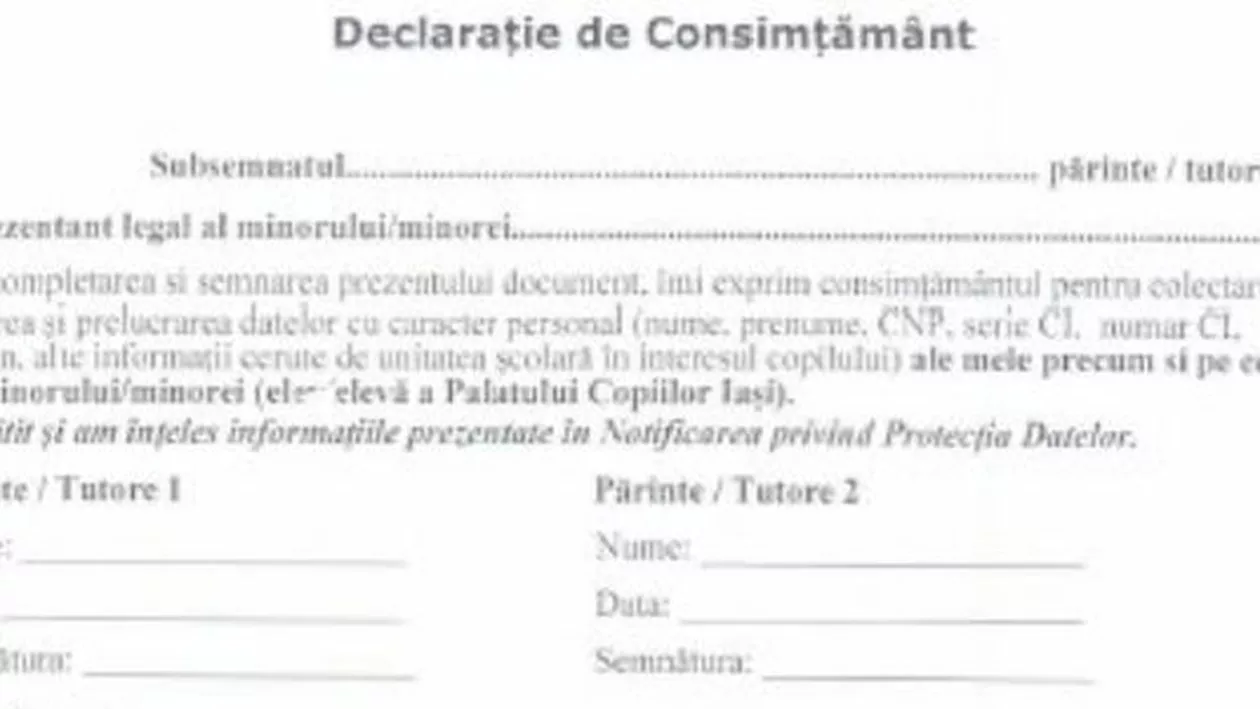 NEBUNIA egalității de GEN a ajuns și în România: ‘Părinte 1’ și ‘Părinte 2’ înlocuiesc ‘MAMA’ și ‘TATA’ într-un DOCUMENT OFICIAL (FOTO)