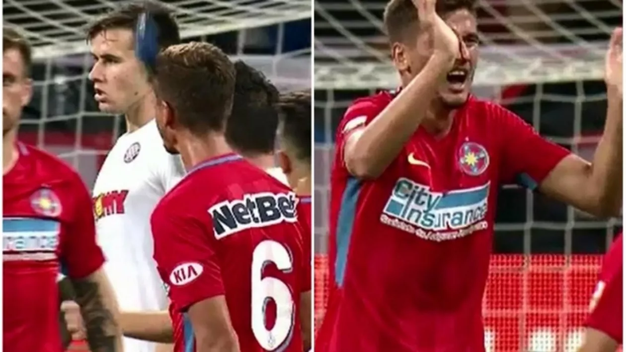 FCSB, PEDEPSITĂ DRASTIC de UEFA după ce Dragoş Nedelcu a fost UMPLUT de SÂNGE chiar de fanii roş-albaştri