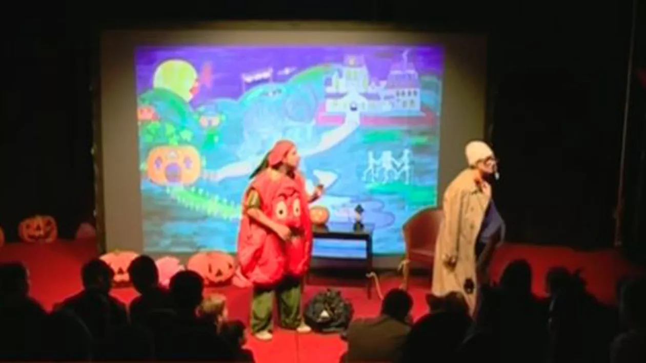 Sărbătoare pentru cei mici: Centrul European Cultural şi de Tineret pentru UNESCO NICOLAE BĂLCESCU a pregătit pentru Halloween un adevărat carnaval (VIDEO)