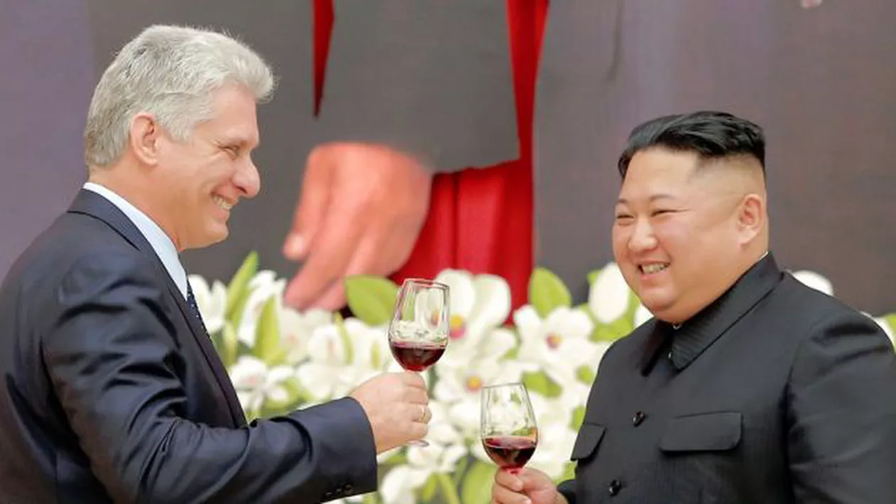 Întrevedere de GRAD ZERO în lumea comunistă: Președintele Cubei, la Phenian