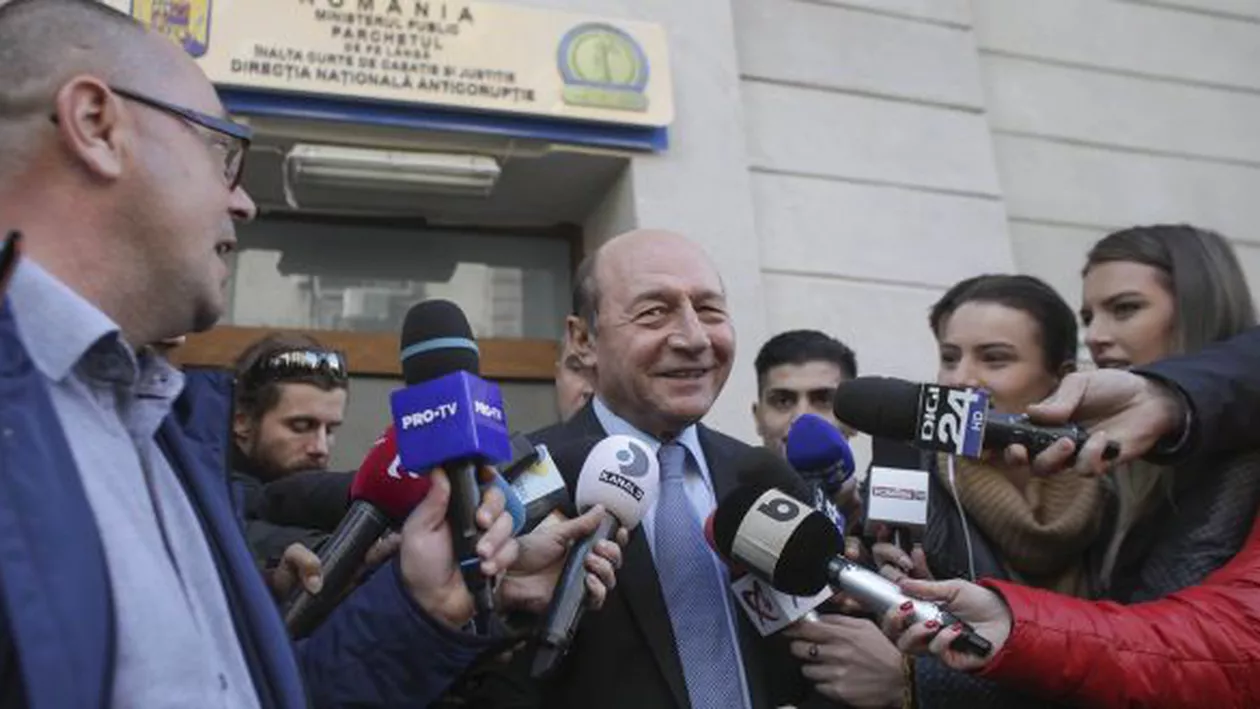 Traian Băsescu, audiat ca martor la DNA