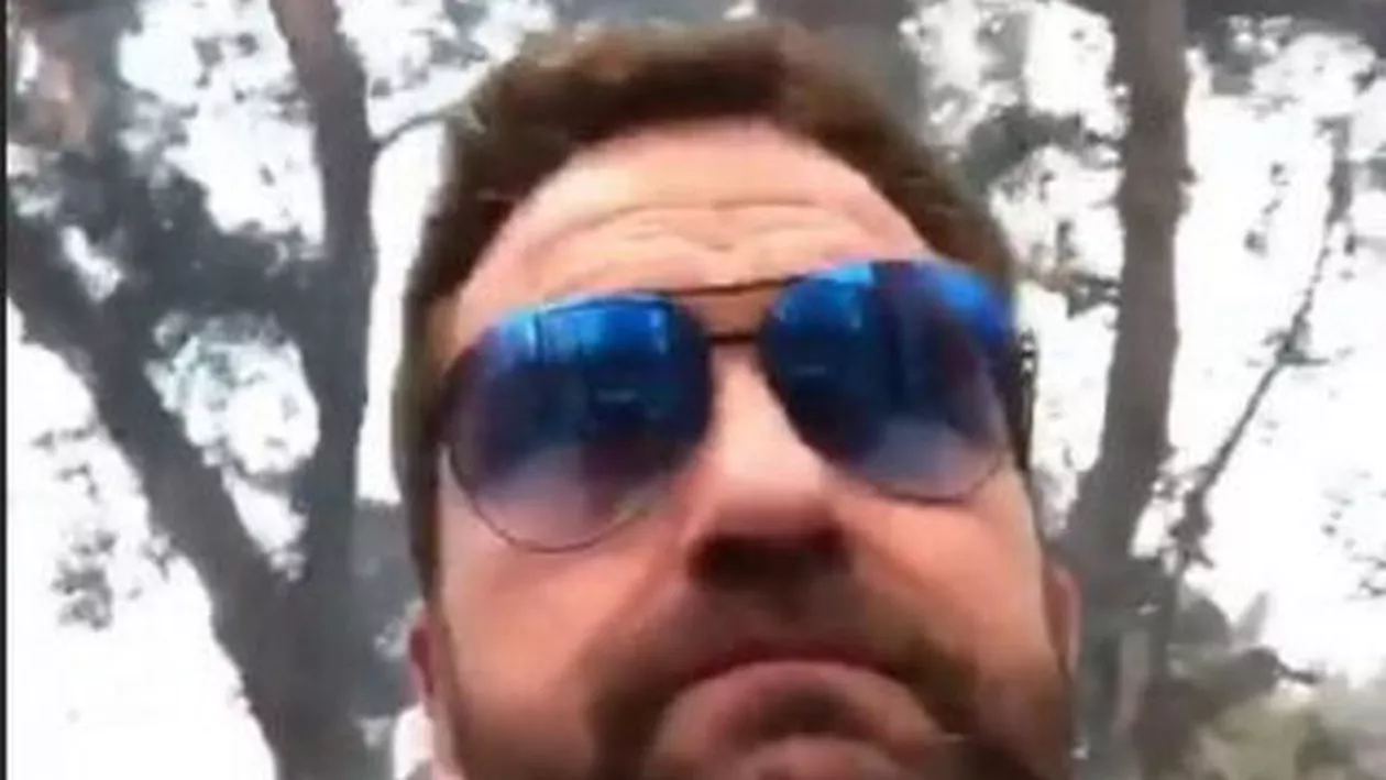 Casa lui Gerard Butler, DEVASTATĂ de incendiile care au cuprins California. Ce a transmis actorul (FOTO)
