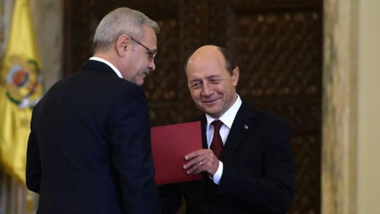 Băsescu către Dragnea, în ziua remanierii Guvernului: ''Dar Viorica Vasilica? Schimbarea ei ar da o nouă şansă României''