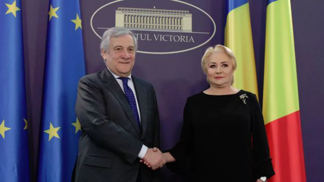 Vizită la nivel înalt: Preşedintele Parlamentului European, întâlnire cu preşedintele Iohannis şi premierul Dăncilă la Bucureşti (VIDEO)