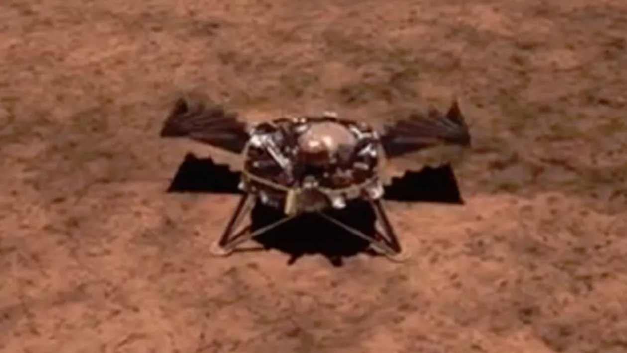 Primele imagini de pe Marte, trimise de sonda InSight. Ce a găsit pe Planeta Roșie (VIDEO, FOTO)