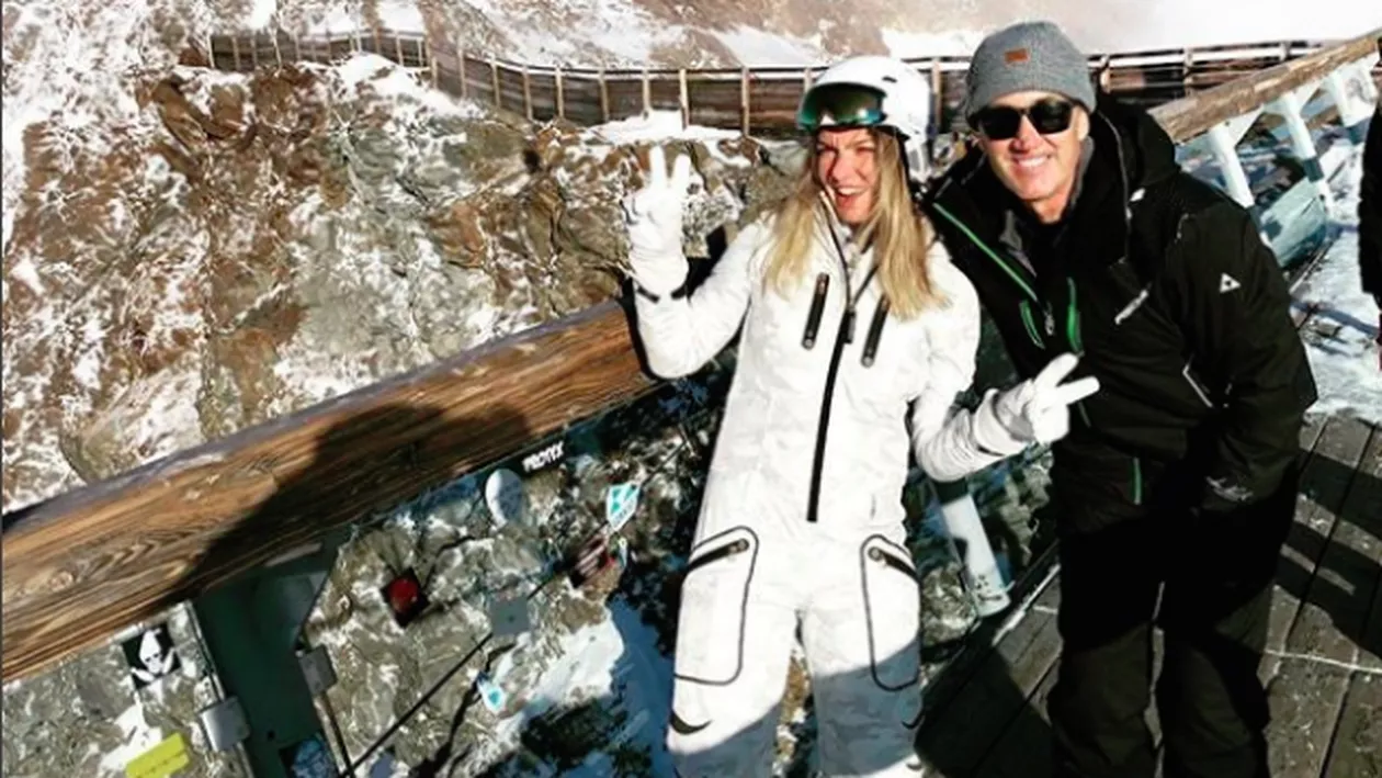 AVERTISMENTUL lui Ilie Năstase pentru Simona Halep: Schiul e periculos, să nu uităm ce s-a întâmplat cu Michael Schumacher! (FOTO)