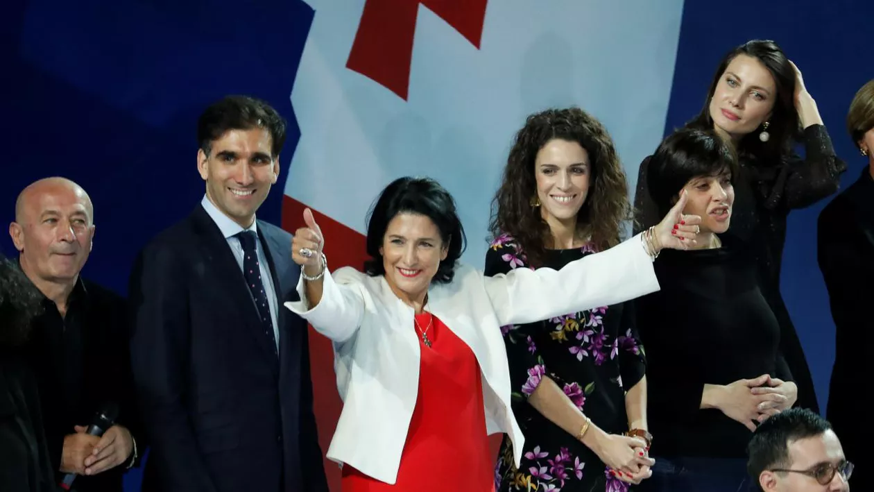 Salome Zurabishvili devine prima femeie președinte al GEORGIEI! Opoziția reclamă  FRAUDĂ ELECTORALĂ