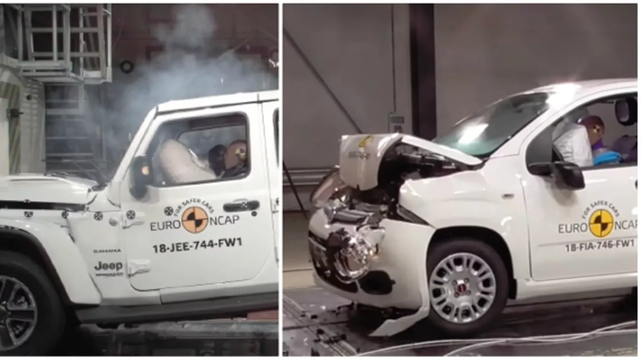 Două dintre cele mai populare modele de maşini s-au făcut ZOB la celebrele teste de siguranţă EuroNCAP (VIDEO)