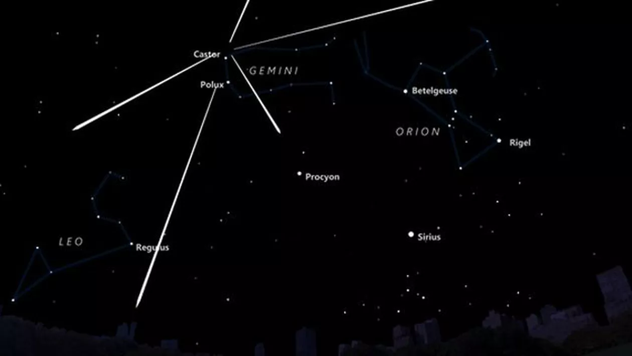 FENOMENUL LUNII DECEMBRIE! Meteorii Geminide LOVESC pământul. Anunțul astronomilor