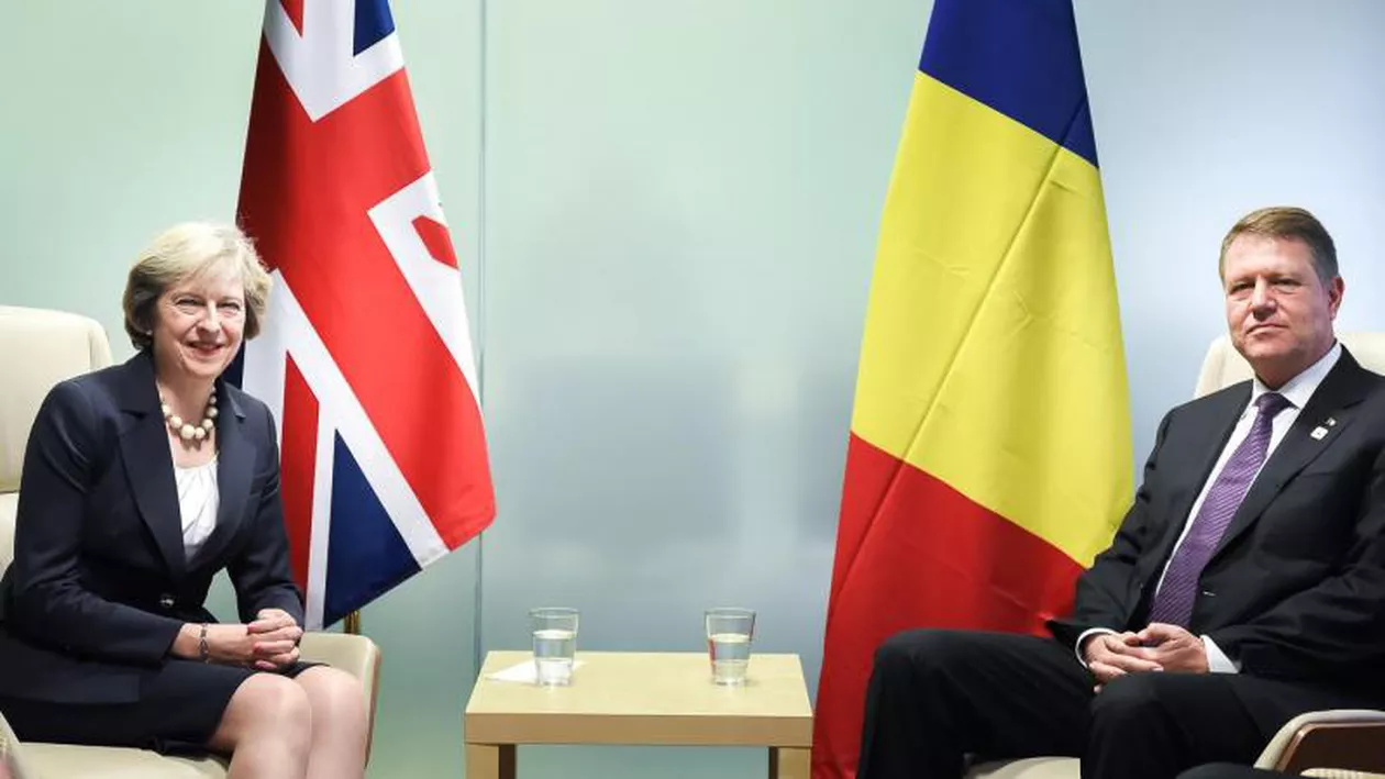 Klaus Iohannis, întâlnire importantă cu Theresa May: Să o încurajez un pic. Acordul de Brexit nu poate fi renegociat (VIDEO)
