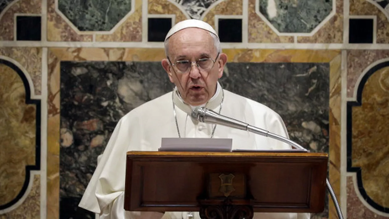 Papa Francisc, în fața diplomaților din aproape 200 de țări: Reapariția tendințelor naționaliste și populiste ne întoarce cu 100 de ani în urmă, în perioade periculoase