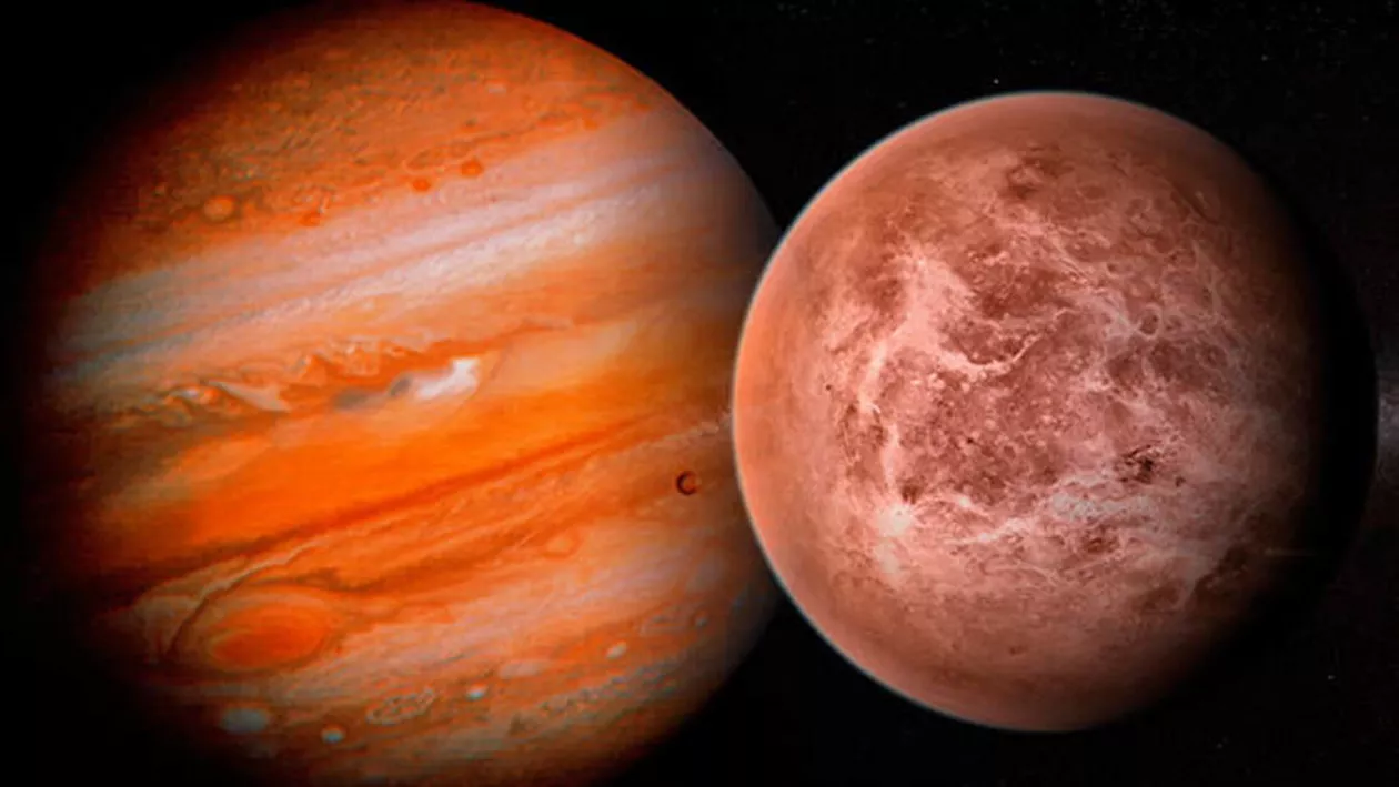 Fenoment astronomic spectaculor pe cer: Două PLANETE se vor afla cel mai aproape unul de celălalt pentru cei care privesc de pe Pământ (FOTO)