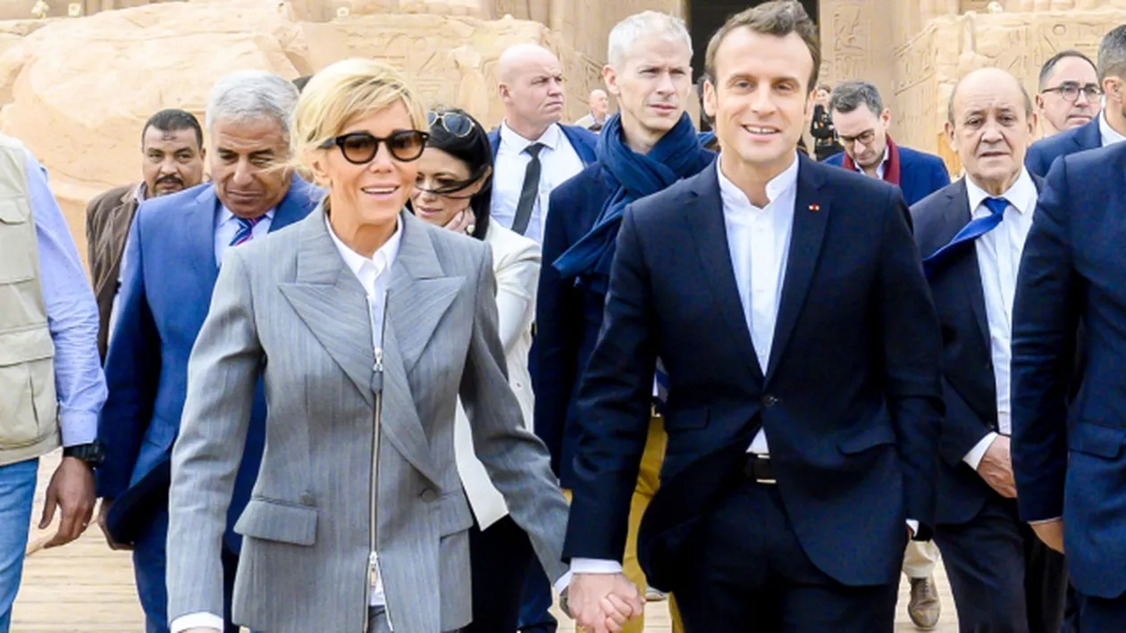 Brigitte Macron, apariţie SUPRAREALISTĂ! Incredibil ce şi-a pus în picioare prima doamnă a Franţei (FOTO)