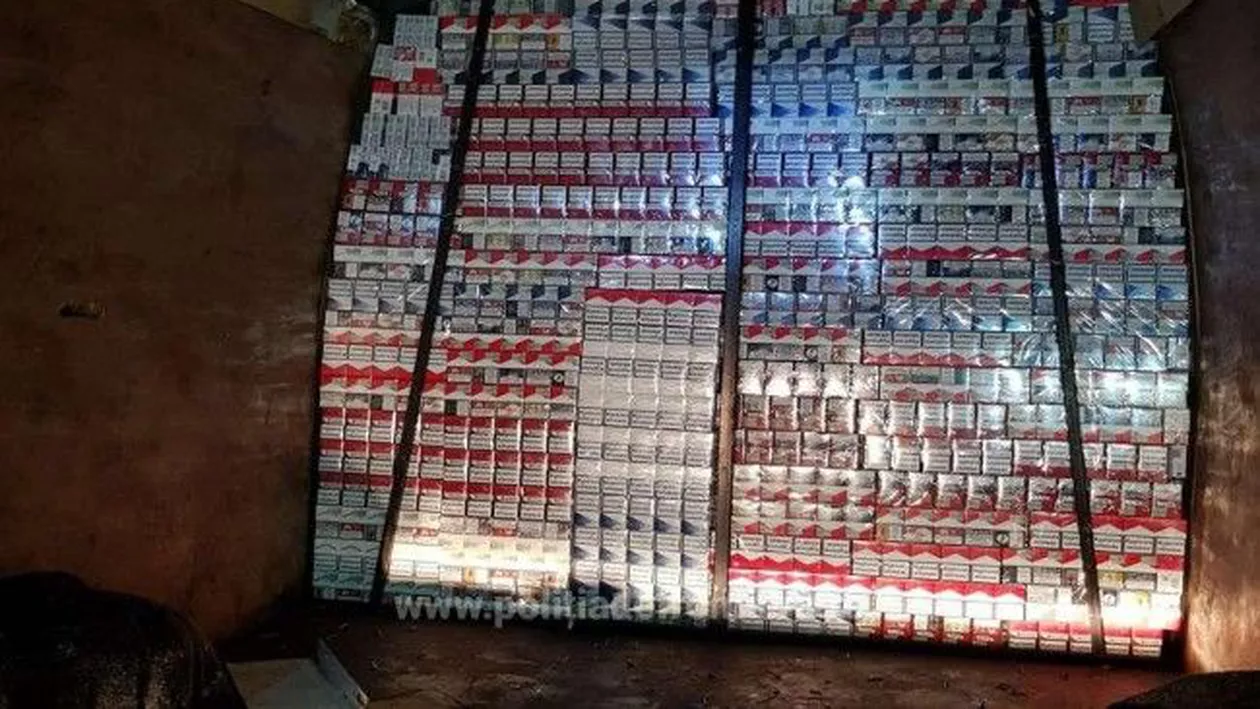 Un maghiar a încercat să strecoare MILIOANE de țigări de contrabandă în România