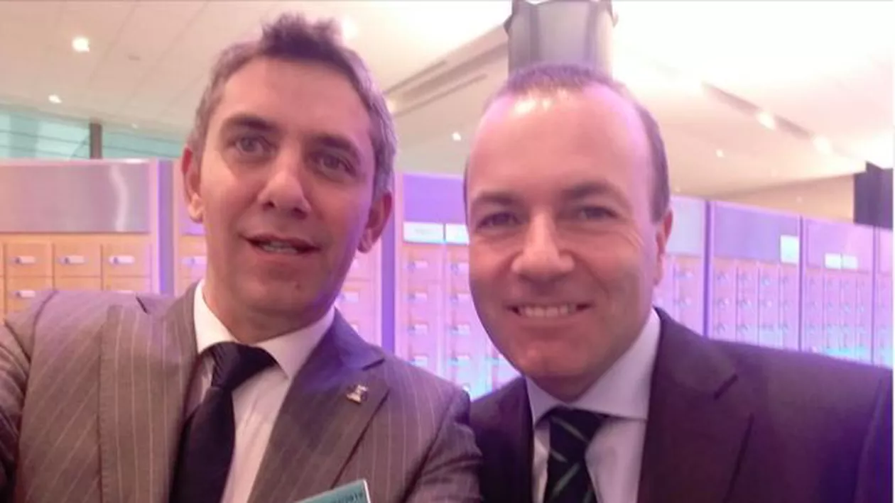 Ionel Dancă, întâlnire importantă cu Manfred Weber, candidatul cu cele mai mari şanse să fie următorul preşedinte al Comisiei Europene