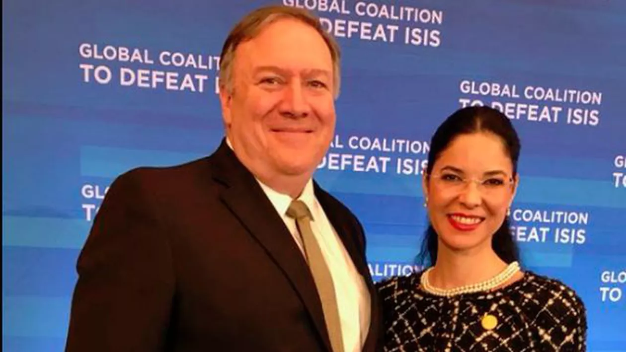Ana Birchall, întrevedere la nivel înalt cu secretarul de stat american Mike Pompeo: Vicepremierul a participat la reuniunea Coaliției globale anti-ISIS (FOTO)