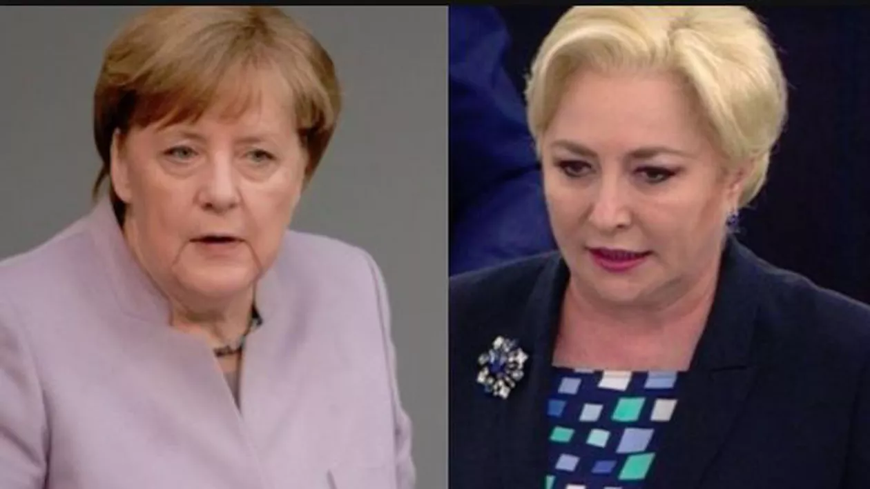 Angela Merkel a sunat-o pe Viorica Dăncilă: Cancelarul german i-ar fi cerut premierului să nu se opună proiectul ruso-german Nord Stream 2
