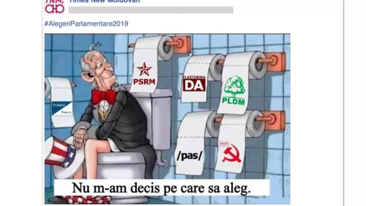 Campanie de dezinformare şi manipulare privind alegerile din Republica Moldova: Facebook a şters mai multe conturi. Guvernul de la Chişinău ar fi implicaţi (FOTO)