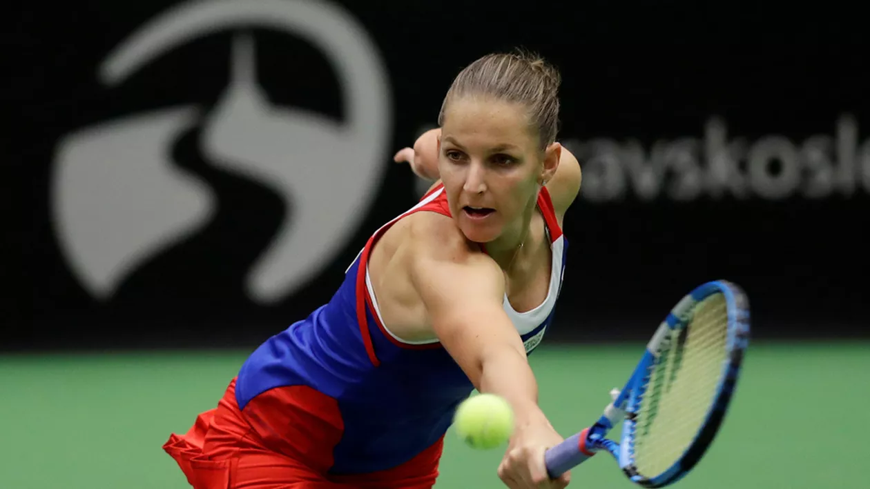 Karolina Pliskova cere schimbarea regulamentului WTA, după ce a fost zdrobită de Halep în Fed Cup