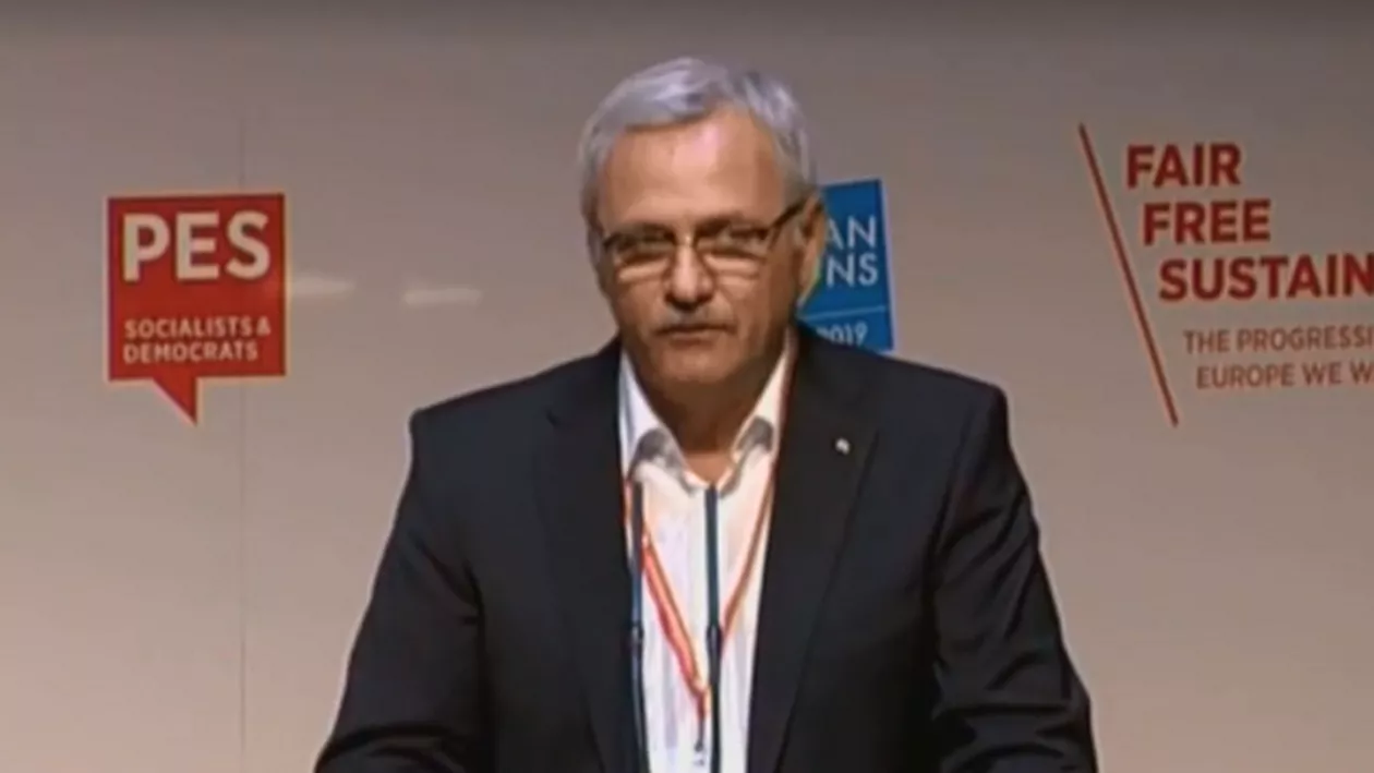 Cum se LAUDĂ Liviu Dragnea în fața socialiștilor europeni: NOI facem politica celor mulţi. NOI suntem de partea bună (VIDEO)