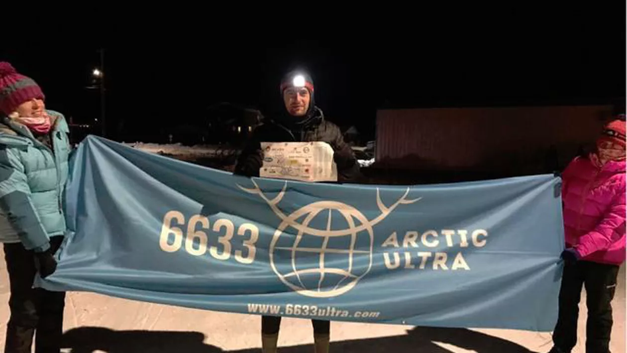 O nouă performanţă istorică pentru România la Maratonul Arctic Ultra: După Tibi Uşeriu, un nou român triumfă în teribila competiţia
