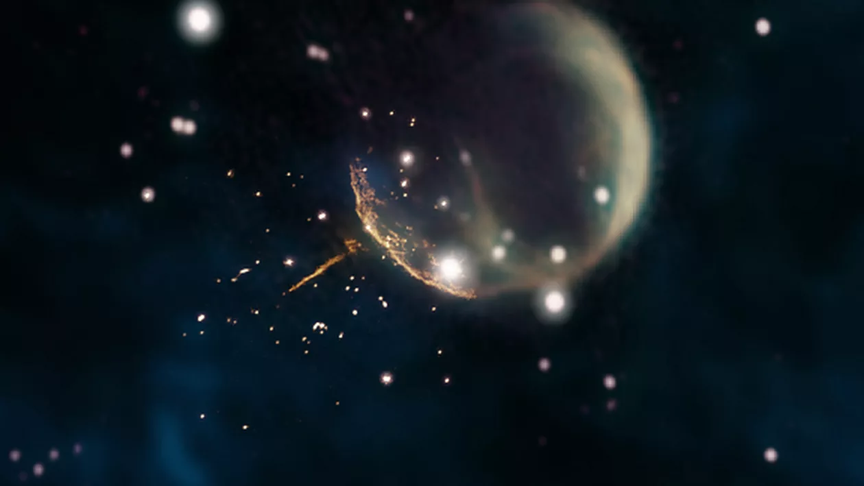 Corpul ceresc care zboară prin spaţiu cu peste PATRU MILIOANE de kilometri pe oră (FOTO, VIDEO)