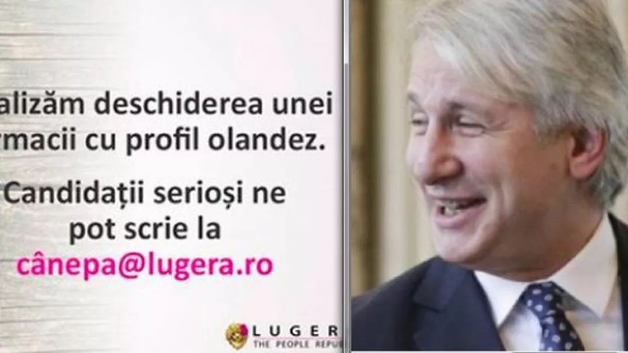VIRALUL ZILEI! 'DISCOTECĂ 'Teodorovici, trollat de una dintre cele mai mari companii de HR din România: 'Facem angajări la farmacia cu profil OLANDEZ - CÂNEPA' (FOTO)