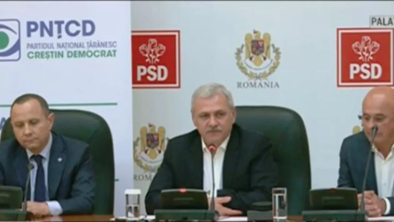 Dragnea: PNȚCD și Partidul Ecologist susțin PSD la europarlamentare (VIDEO)