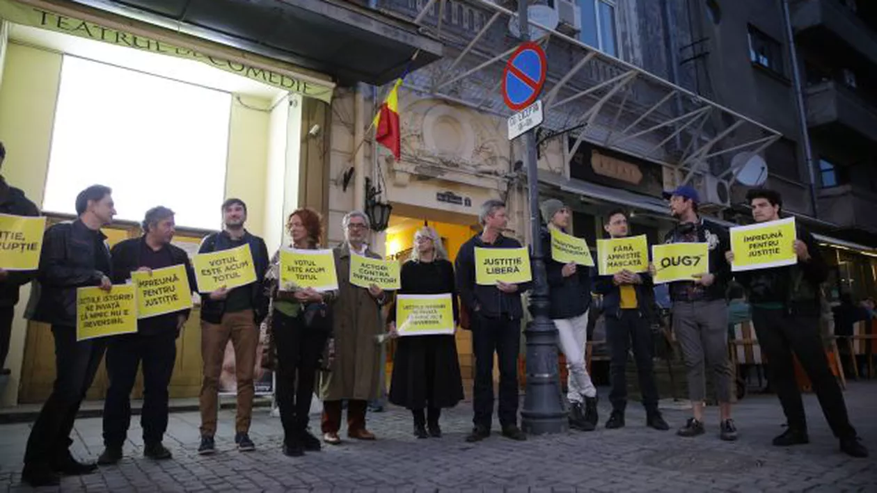 Ceartă între actori în urma protestelor: ”Un actor PSD-ist e ori un lingău atârnător la fleicile de partid conducător, ori...”