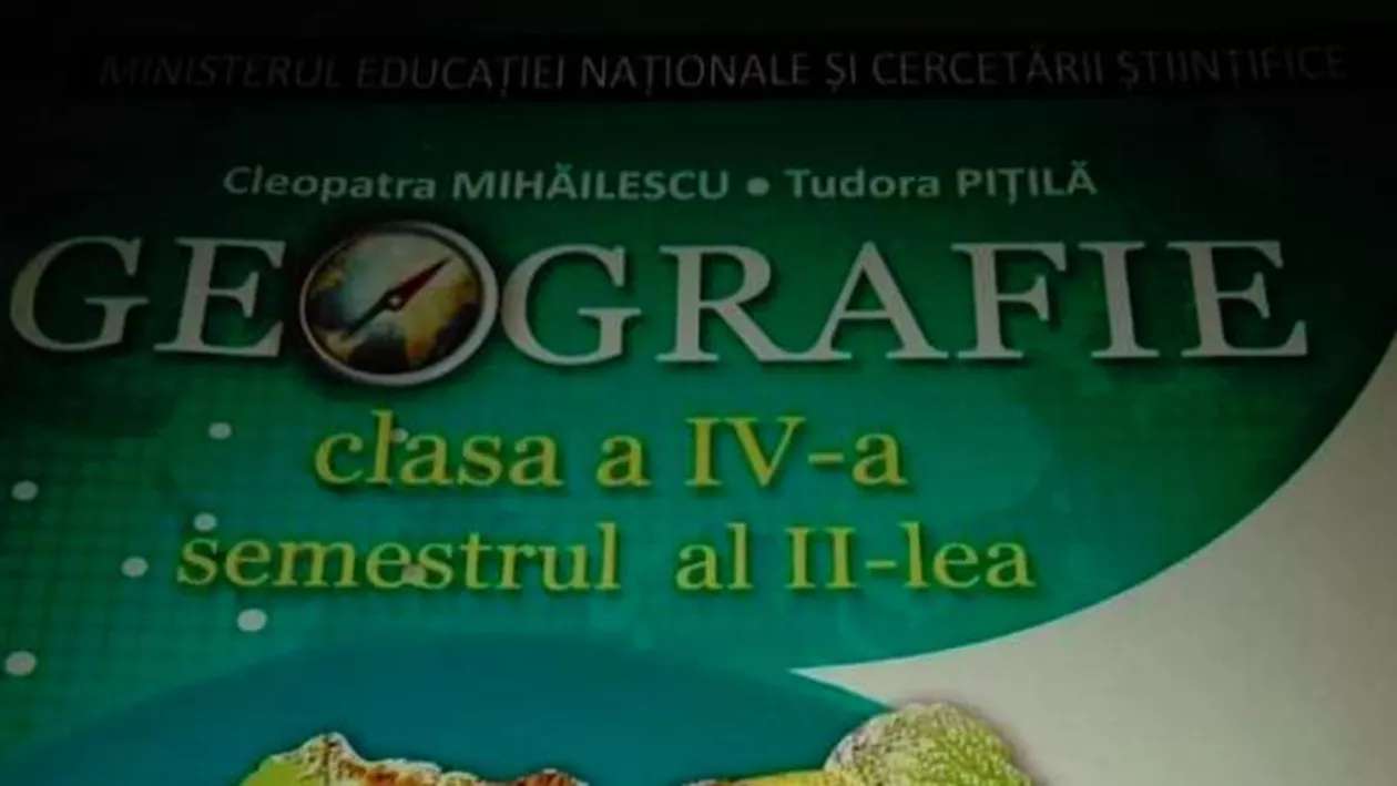 Manuale școlare, pline de anomalii! Elevii de clasa a IV-a învață că Botoșani e în Bucovina! (FOTO)