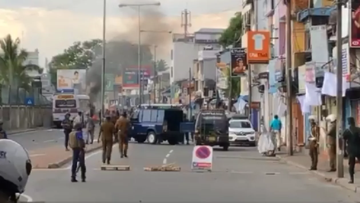 ÎNGROZITOR! Momentul în care A EXPLODAT una dintre bombele din Sri Lanka. IMAGINI GREU DE PRIVIT (VIDEO)