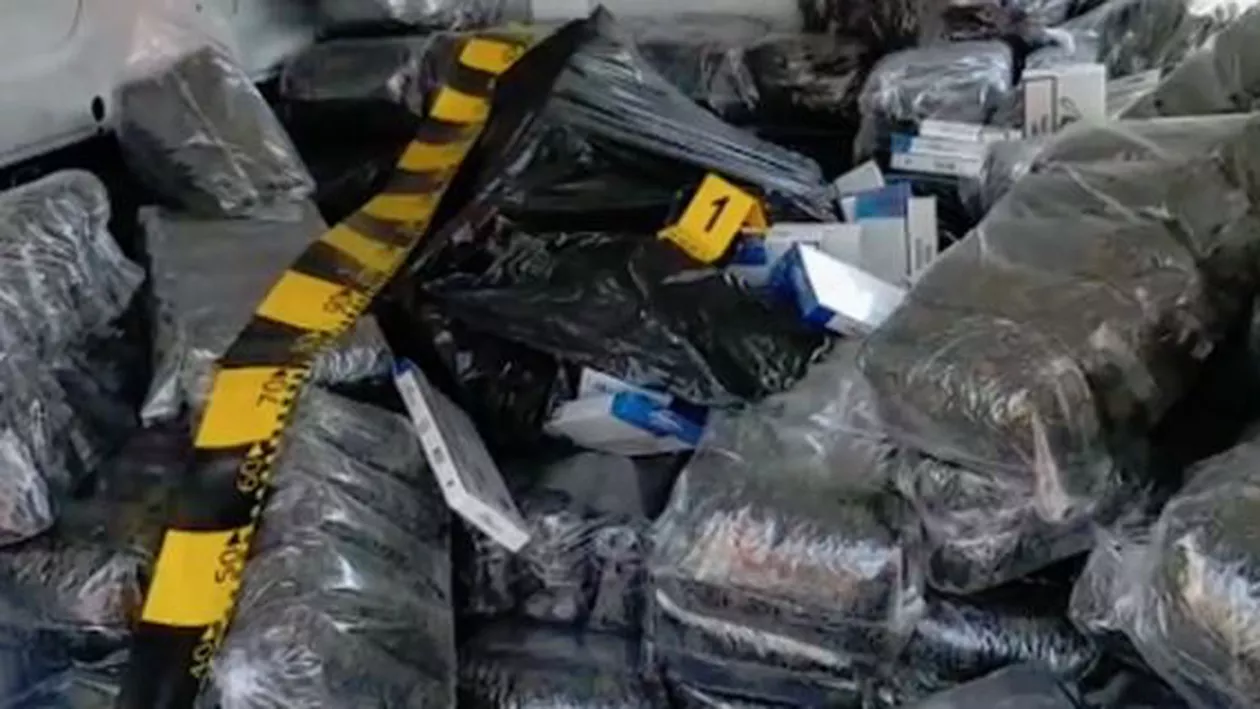 Peste 1,4 milioane de ţigări de contrabandă, găsite de poliţişti în urma unor percheziţii