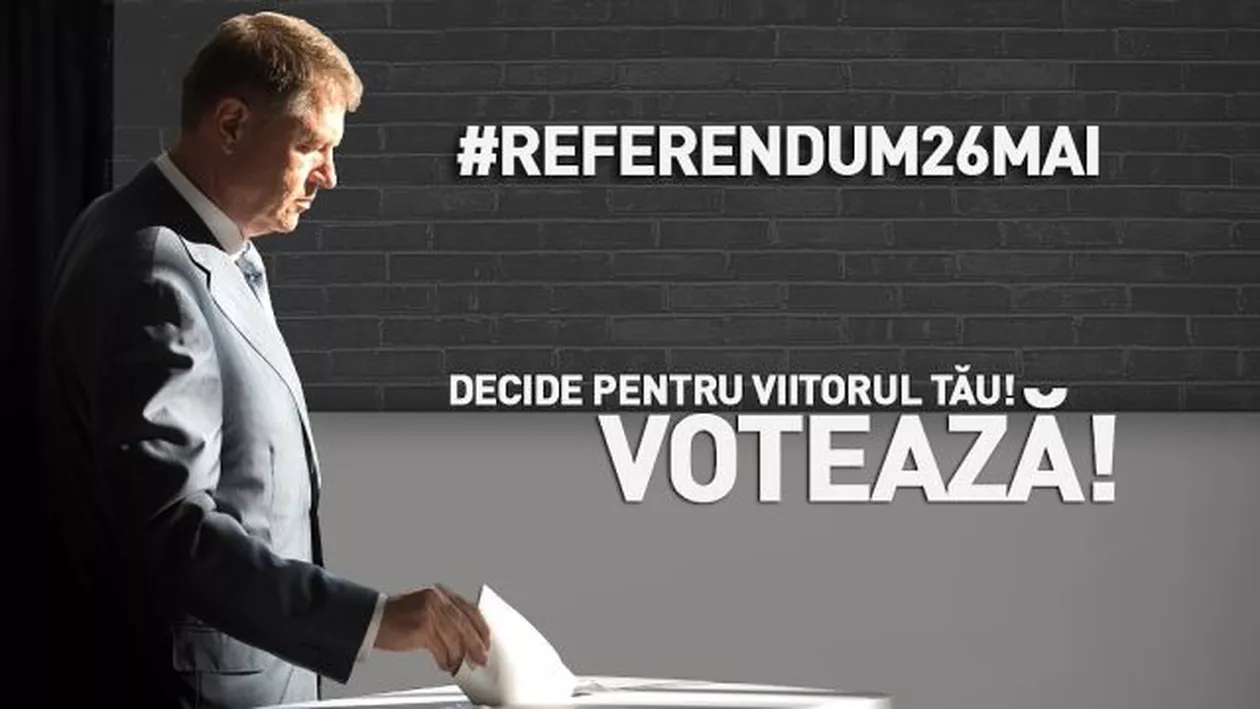 Klaus Iohannis, apel de ultimă oră la români: Mesajul președintelui cu privire la referendumul din 26 mai 