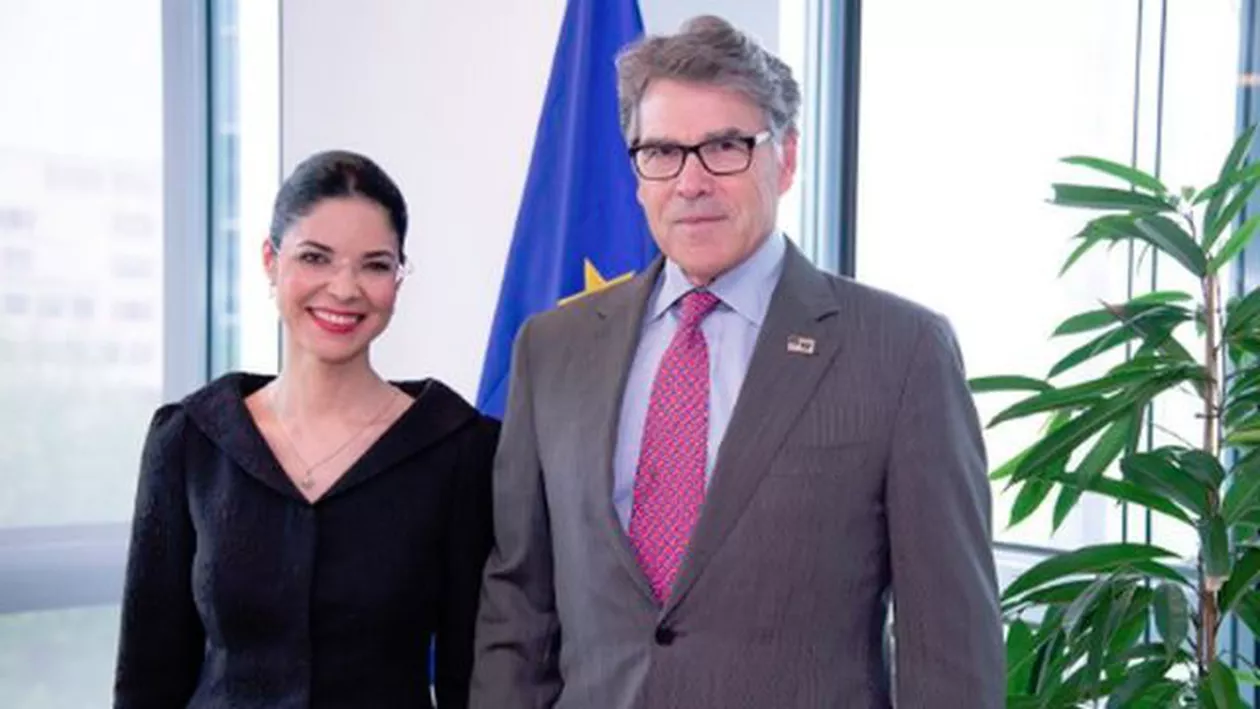 Vicepremierul Ana Birchall s-a întâlnit la Bruxelles cu Secretarul american al Energiei, Rick Perry: Despre ce au discutat cei doi oficiali 