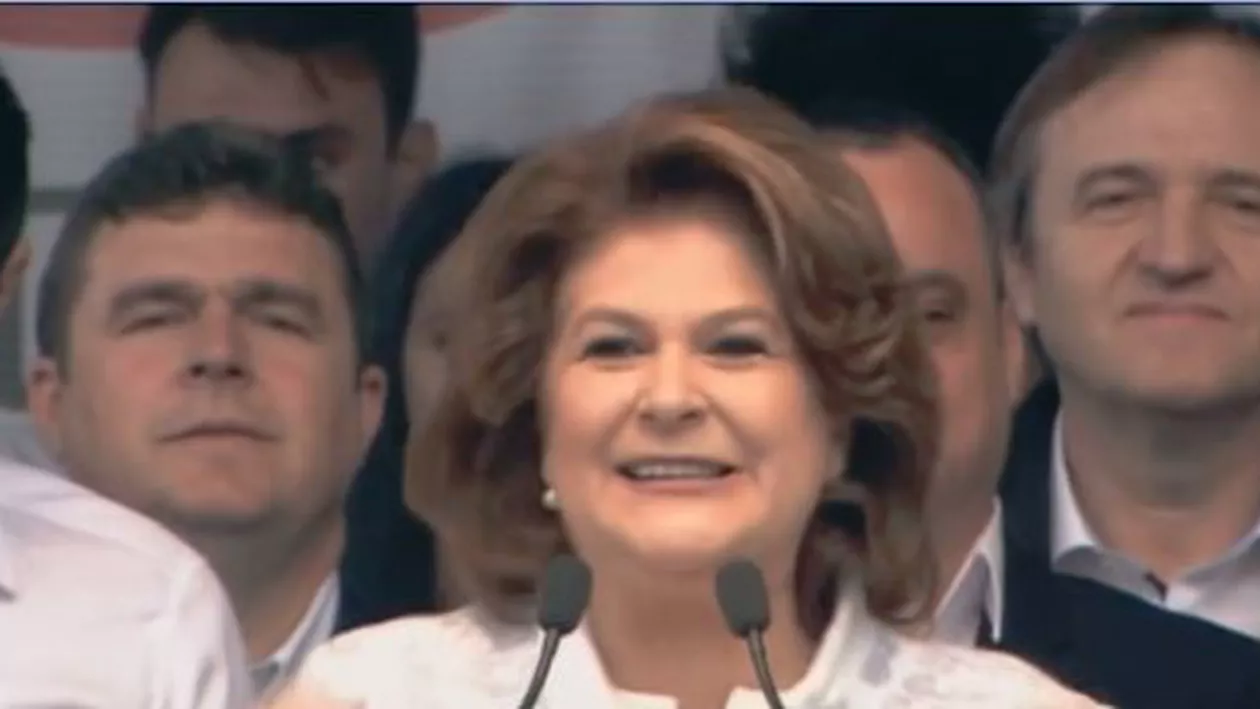 Rovana Plumb, la mitingul PSD de la Iași: Opoziția vrea să desfiinţeze salariul minim (VIDEO)