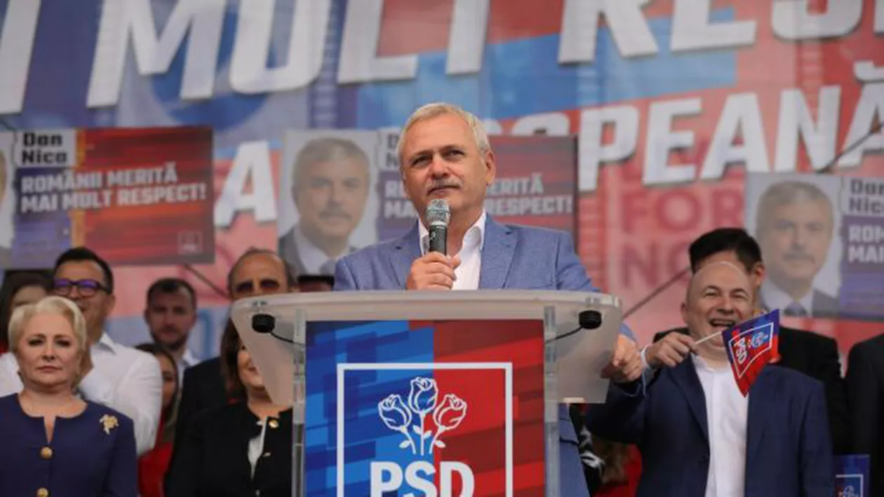 Liviu Dragnea, la mitingul PSD: Ținem summitul PSD la Galați pentru că suntem europeni în toată țara. La Sibiu, Iohannis a ținut să reprezinte România singur (VIDEO)